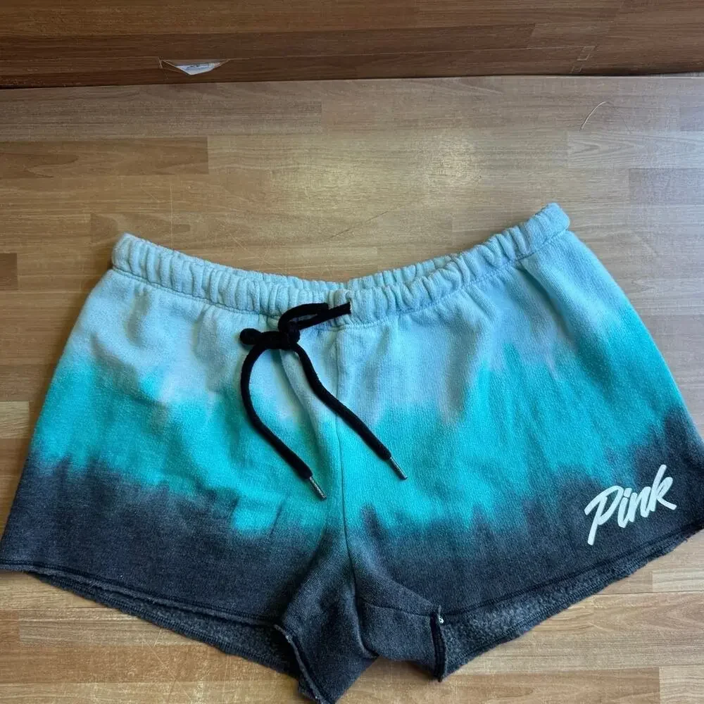 PINK Victoria's Secret Ombre Fleece Varsity Lounge Shorts XS